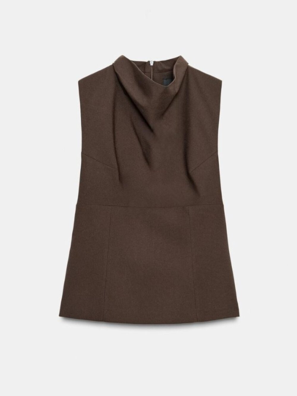 Zara Draped Neck Top